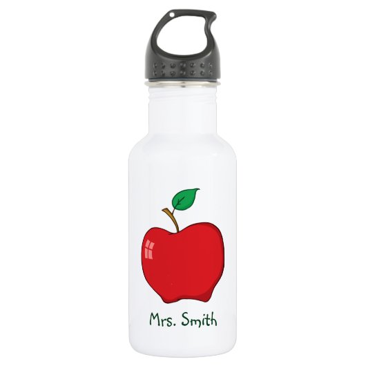 Gepersonaliseerde leraar Apple Liberty Fles (Voorkant)