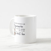 Gepersonaliseerde leraar appreciatie quote koffiemok (Voorkant links)