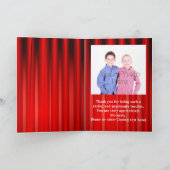 Gepersonaliseerde Leraar Appreciation Award Foto Bedankkaart (Binnen)