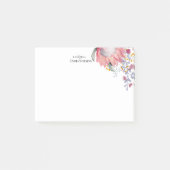 Gepersonaliseerde leraar Australian Floral Post-it® Notes (Voorkant)
