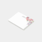 Gepersonaliseerde leraar Australian Floral Post-it® Notes (Schuin)