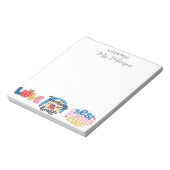 Gepersonaliseerde leraar beste leraar ooit notitieblok (Linkerzijde)