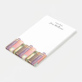 Gepersonaliseerde leraar boek liefhebber Post-it n Post-it® Notes (Schuin)