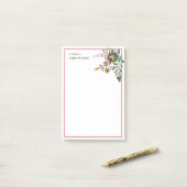 Gepersonaliseerde leraar grenst aan Hongaars Folk  Post-it® Notes (Op bureau)