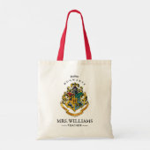 Gepersonaliseerde leraar | HARRY POTTER™-badge Tote Bag (Achterkant)