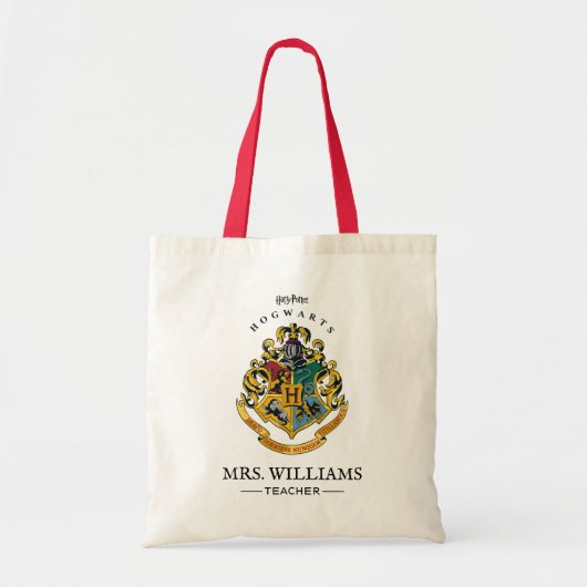 Gepersonaliseerde leraar | HARRY POTTER™-badge Tote Bag (Voorkant)