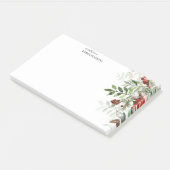 Gepersonaliseerde leraar kerst post-it® notes (Schuin)