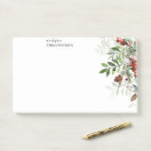 Gepersonaliseerde leraar kerst post-it® notes (Op bureau)