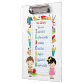 Gepersonaliseerde leraar klemborden (Stationeries) (Links)