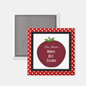 Gepersonaliseerde leraar magneet (Voorkant / Achterkant)