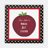 Gepersonaliseerde leraar magneet (Voorkant)