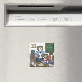 Gepersonaliseerde leraar magneet (Insitu (Vaatwasser))