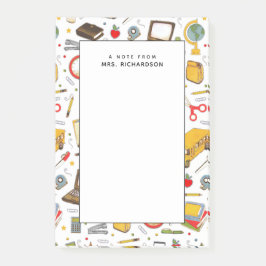 gepersonaliseerde leraar nieuwigheid post-it® notes