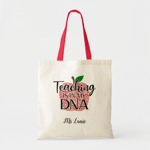 Gepersonaliseerde leraar (Onderwijs zit in mijn DN Tote Bag