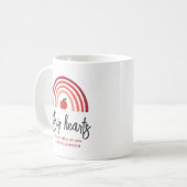 Gepersonaliseerde leraar Rainbow Quote Mok (Voorkant links)