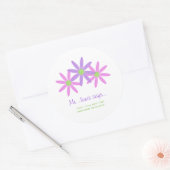 Gepersonaliseerde leraar Stickers (Envelop)