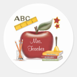 Gepersonaliseerde leraar Stickers