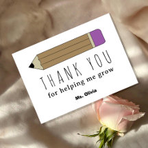 Gepersonaliseerde Leraar Waardering Gift Aangepast