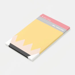 Gepersonaliseerde Leraar Waardering Potlood Stijl Post-it® Notes