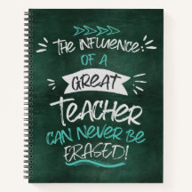 Gepersonaliseerde Leraar Waardering Spiral Notitie