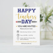 Gepersonaliseerde Lerarendag Kaart (Staand voorkant)