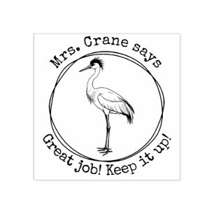Gepersonaliseerde lerarenkraan Great Work Classroo Rubberstempel