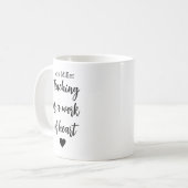 Gepersonaliseerde lerarennaam Mok, aangepaste lera Koffiemok (Voorkant links)