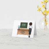 Gepersonaliseerde lerarenpensioen kaart (Gele Bloem)