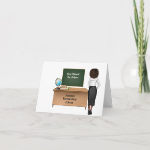 Gepersonaliseerde lerarenpensioen kaart