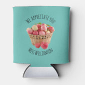 Gepersonaliseerde LERARENWAARDERING Appels BLAUWGR Blikjeskoeler (Voorkant)