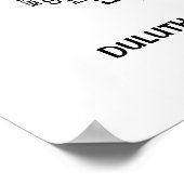 Gepersonaliseerde lerarenwaardering Typografie App Poster (Hoek)