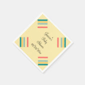 Gepersonaliseerde Let's Get Beachy Servet (Hoek)