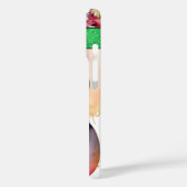 Gepersonaliseerde letter B Elegante Bloemen Waterv Case-Mate iPhone Case (Achterkant / Links)