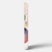 Gepersonaliseerde letter B Elegante Bloemen Waterv Case-Mate iPhone Case (Achterkant / Links)