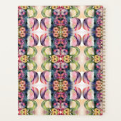 Gepersonaliseerde letter B Floral Waterverf Notiti Planner (Achterkant)