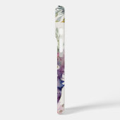 Gepersonaliseerde letter D Elegante Bloemen Waterv Case-Mate iPhone Case (Achterkant / Links)