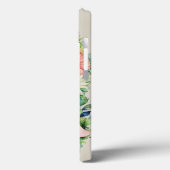 Gepersonaliseerde letter R Elegante Bloemen Waterv Case-Mate iPhone Case (Achterkant / Links)