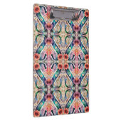 Gepersonaliseerde Letter S Bloemen Waterverf Leraa Klembord (Rechts)