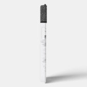 Gepersonaliseerde letter S Elegante Bloemen Waterv Case-Mate iPhone Case (Achterkant / Rechts)