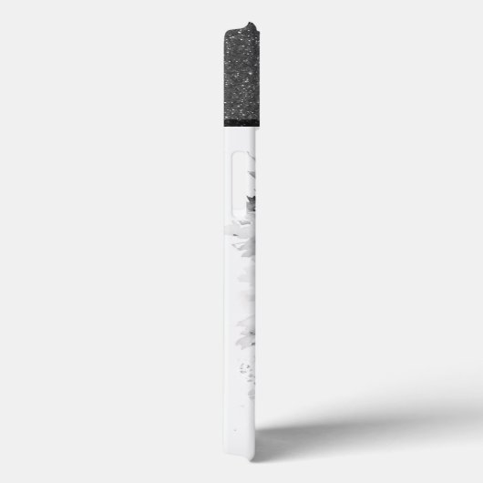 Gepersonaliseerde letter S Elegante Bloemen Waterv Case-Mate iPhone Case (Achterkant / Rechts)