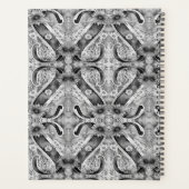 Gepersonaliseerde letter S Floral Waterverf Notiti Planner (Achterkant)