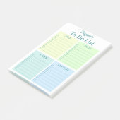 Gepersonaliseerde leuk om te doen lijst Post-it No Post-it® Notes (Schuin)