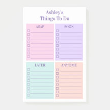 Gepersonaliseerde leuk om te doen lijst