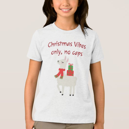 Gepersonaliseerde Leuke & Grappige Kerst t-shirt v (Voorkant)