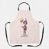 Gepersonaliseerde leuke Kind Zombie Halloween Schort (Voorkant)