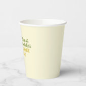 Gepersonaliseerde leuke Kinder limonade stand Papieren Bekers (Links)