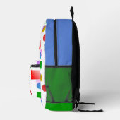 Gepersonaliseerde Leuke Kleuren Inspirerend Kinder Bedrukte Rugzak (Rechts)