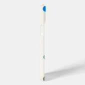 Gepersonaliseerde Leuke Kleurrijke Cirkels, Raspbe Case-Mate iPhone Case (Achterkant / Rechts)