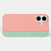 Gepersonaliseerde Leuke Kleurrijke Zachte Pastelpe Case-Mate iPhone Case (Achterkant (horizontaal))