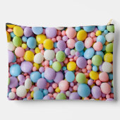 Gepersonaliseerde Leuke Pastelkleurige Snoep Pop Etui (Achterkant)
